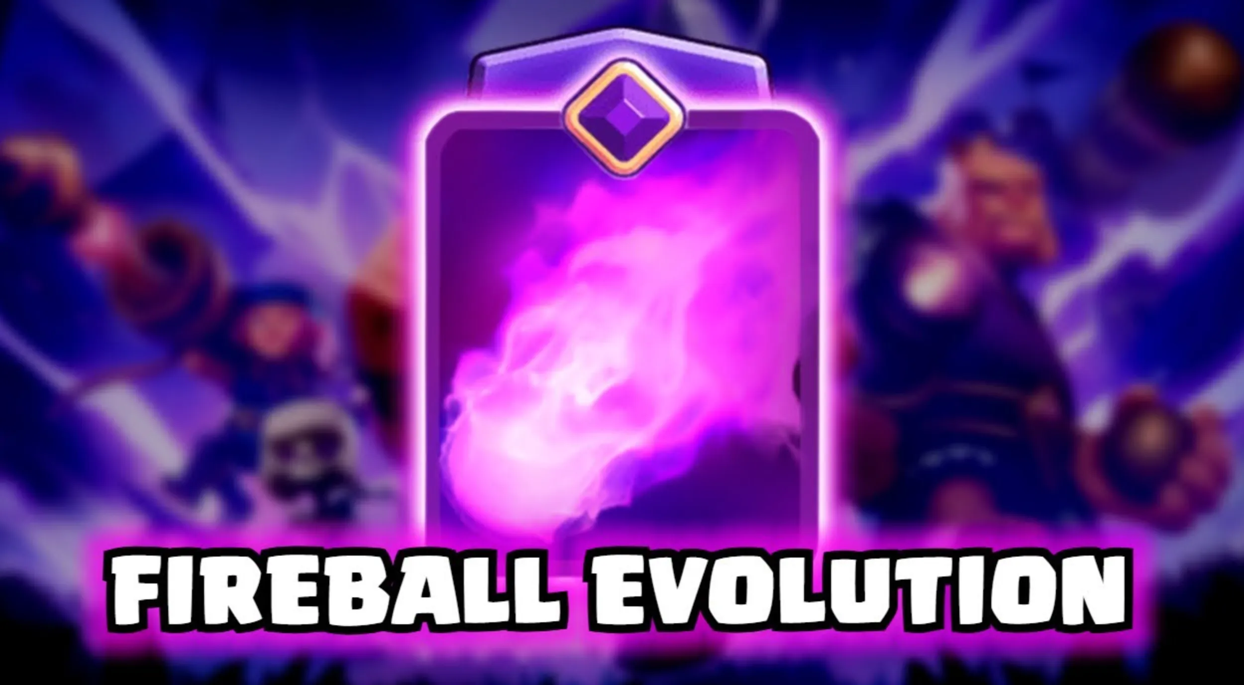 Fireball clash royale card